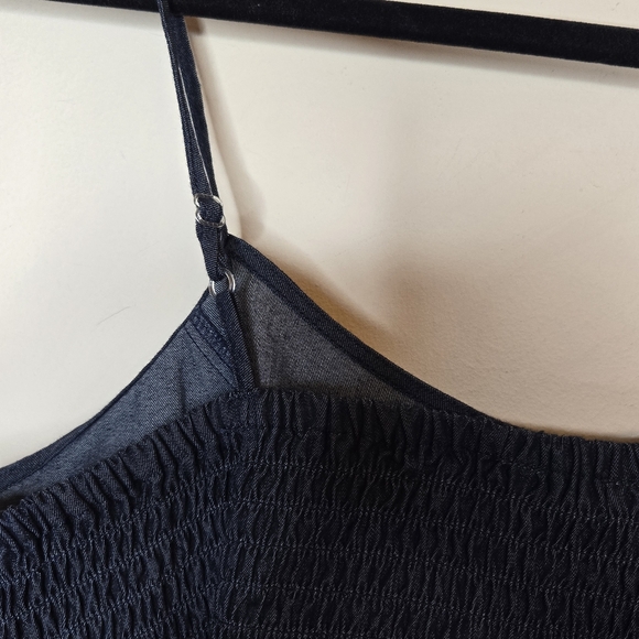 BUFFALO DAVID BITTON Audrey Front Knot Dark Denim Tank Top - Picture 11 of 11